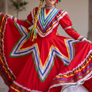 vestido folclórico de jalisco
